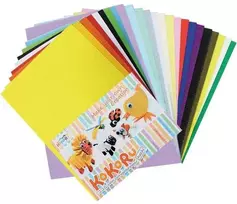 Penword Gofruotas kartonas A4 24 lapai mišinio