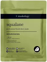 maskology SQUALANE Professional Sheet Mask lakštinė veido kaukė su skvalanu, 22 ml