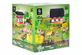 Icom „Block&Steps“ konstrukciniai blokeliai „Happy Farm“