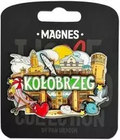 Pan Dragon Magnes I love Poland Kolobrzeg ILP-MAG-C-KOL-33 EDUKAMP