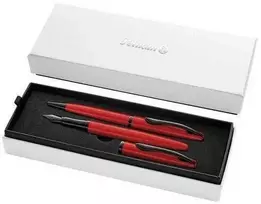 Pelikan „Jazz Noble Elegance“ raudonas plunksnakotis + rutulinis rašiklis