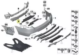 Bmw Adapteris F10 F11 2009 2017 Originalus 51128053584