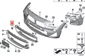 BMW X2 F39 Priekinis Tralės Mazgas Originalus 51118089905