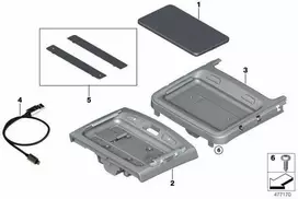 Bmw 7 G11 G12 Snap In Adapteris Originalus 84106803293