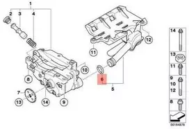 BMW O Žiedo 1 E81 E87 E88 3 E46 E90 E91 E92 E93 5 E60 E61 X1 E84 Z4 E85 Originalus 11417507756