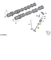 BMW Išmetimo Varpas Originalus 11348605663
