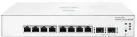 Šakotuvas „Hewlett Packard“ (HP) „HPE Aruba Networking“ tinklo komutatorius „Instant On Switch“ 8p Gigabit 2p SFP 1930 Valdomas L2/L3/L4 Gigabit Ethernet (10/100/1000) Maitinimas per Ethernet (PoE) 1U Balta