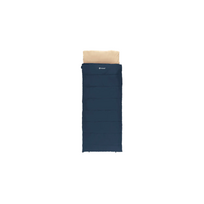 Outwell Contour Lux Deep Blue | Sleeping Bag | 220 x 85 cm | -19 to 15 °C | Right Zipper|230487