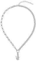Lacoste Modern women´s pakabukas with clear zircons Crocodile 2040148