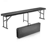 Vevor Plastikinis sulankstomas lauko suoliukas 183 cm