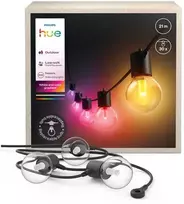 Philips Hue Festavia Globe Outdoor Fairy Lights, 21 m | 30 W