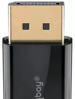 Goobay 75705, 2 m, USB C tipo, DisplayPort, kištukas, kištukas, tiesus