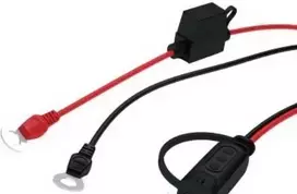 Ctek Comfort indikatoriaus kilpelė M8, juoda, raudona, 15 A, IP65, 8,4 mm, 1 vnt.