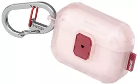 Dėklas Skinarma Mecha LE do AirPods Pro 3 rožinė
