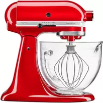 Plakiklis Stiklinis dubuo, skirtas „KitchenAid 5KSM5GB“ 4,7 l talpos maisto smulkintuvui