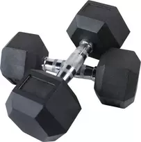 Šešiakampiai hanteliai inSPORTline Hexclusive 6kg