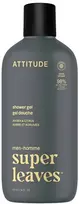 „Attitude Attitude SUPER LEAVES“ dušo želė vyrams – gintaro ir citrusinių vaisių aromatas, 415 ml