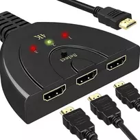 RTO jungiklis HDMI jungiklis 3in1 „Full HD 4k“ skirstytuvas -e385