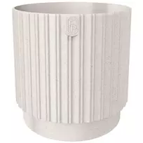FORM PLASTIC Gėlių vazonas Mika Cyli 22cm Balta Eco Wood