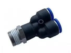 Woody Adapteris 1/2'' išorinis sriegis, 2 įstūmimo jungtys, 12 mm