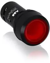 ABB monostabilus įgaubtas mygtukas 1NC raudonas - 1SFA619100R1341