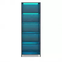 Songmics Aukšta lentyna su LED apšvietimu 178 cm