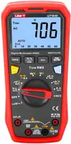 Skaitmenins multimetras, 1000V AC/DC, 20A AC/DC; 60MOm; 60mF; 10MHz; -40°C~1000°C; automatinės ribos, UNI-T