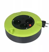 Velstro 5 m ilgio prailginimo kabelio ritė su USB GW-0176