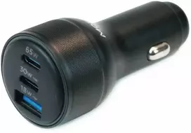 Carruzzo Mobilis 020018 mobiliojo įrenginio kroviklis Išmanusis telefonas, Planšetinis kompiuteris Juoda Cigarų pridegiklis Automatinis