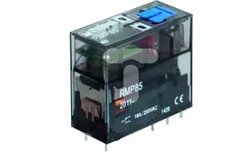 Schneider Electric Miniatiūrinė relė 1P 16A 24V DC 5 mm tinklelis, 25,5 mm aukštis, kištukiniams lizdams RMP85-2011-25-1024-WT 2615193