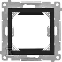 Kontakt Simon ADAPTERIS 45X45 MATINĖS JUODOS SIMON55