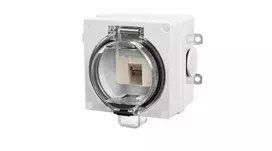 Elektro Plast OYSTER IP66™ RJ45 CAT 6A kompiuterio lizdas hermetiškame korpuse 6185-83