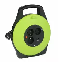 Velstro 10 m ilgio prailginimo kabelio ritė su USB GW-0177