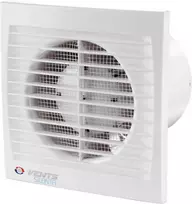 Vents Ašinis ventiliatorius Ø 125 9.3W 31dB laikmatis baltas (125SILENTA-STL)