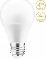 GTV LED lemputė E27 10W A60 810lm 3000K su mikrobangų krosnele ir prieblandos jutikliu LD-A60CM3-10W