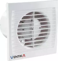 Ventika baltas sieninis ventiliatorius Fi 125 mm su patraukiamu jungikliu Subtil D125Sws Vents Group Vents.d125Sws