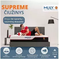 Mlily Čiužinys SUPREME 90X200X27CM