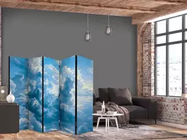 Artgeist Pertvara - Ocean in the Air: Undulating Clouds Reflecting Morning Light