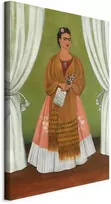 Artgeist Paveikslas - Frida Kahlo – Self-Portrait Dedicated to Leon Trotsky