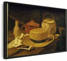 Artgeist Paveikslas - Vincent Van Gogh – Still life with yellow straw hat
