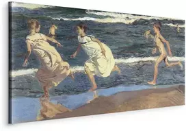 Artgeist Paveikslas - Joaquín Sorolla y Bastida – Running along the Beach