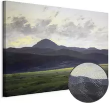 Artgeist Paveikslas - Caspar David Friedrich – Mountain Landscape in Bohemia