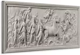 Artgeist Paveikslas - Relief: Apollo and Muses