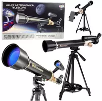 Mikroskopas Lean Toys Astronominis teleskopas 50x115 mm su trikojais