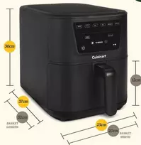 Karšto oro gruzdintuvė Cuisinart COMPACTMAX AFS8OBLE