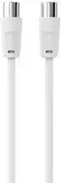 Connectech Beslagmbler SX TV antenos kabelis, baltas, 5,0 m
