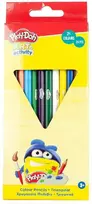 „Play-Doh Art“ trikampių spalvotų pieštukų rinkinys, 24 vnt.