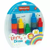 „Fisher-Price Let's Draw“ 13 dalių pieštukų rinkinys
