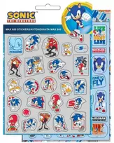 600 detalių lipdukų rinkinys „Sonic the Hedgehog“