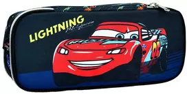 „Disney Cars“ žaibas, 2 skyrių pieštukų dėklas, 26 cm